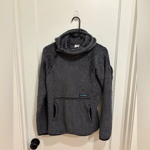 Melanzana Gray High Loft Hoodie, Women’s Small